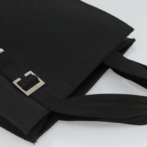 Christian Dior Tote Bag Canvas Black - Picture 11 of 16